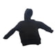 thumbnail image 2 of Figura de hombre a escala 1/18 con capucha, ropa en miniatura, ropa hecha a mano para muñecas de 3,75 pulgadas Negro, 2 of 7
