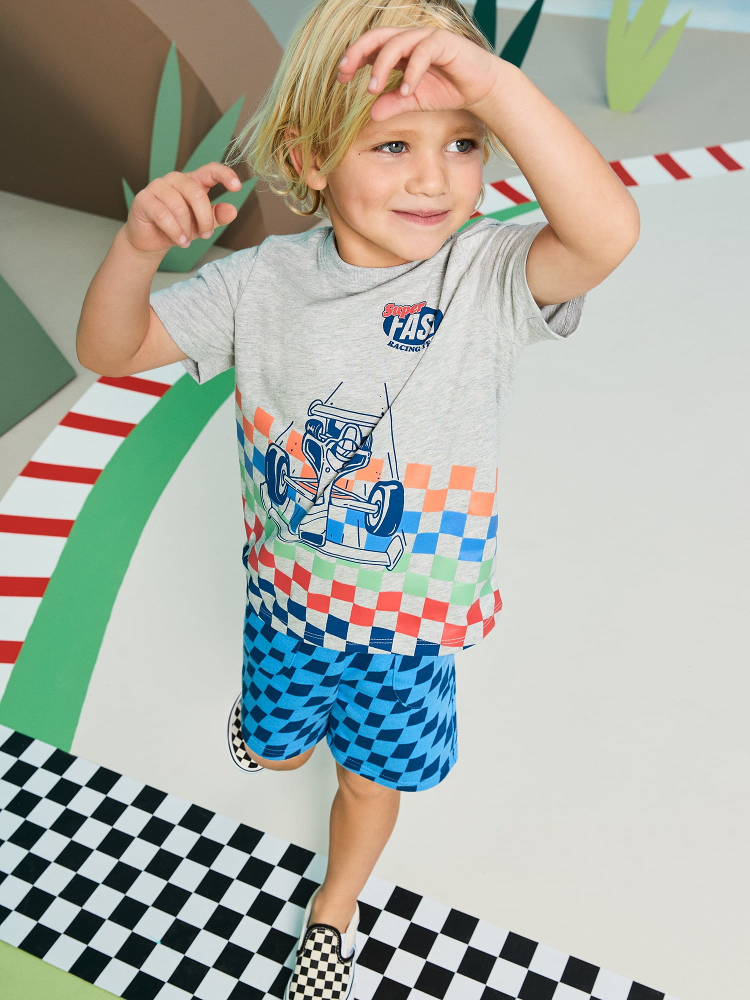 Garanimals Newborn, Baby & Toddler Boy Cotton Short-Sleeve Graphic T-Shirts, 3-Pack, Sizes 0-6T