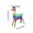 thumbnail image 3 of JWshufel Christmas Decorations Reindeer Aluminum Film Lifelike Design for Holiday Parties and Home Decor 32.1in Multicolor, 3 of 6