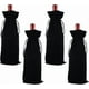 thumbnail image 1 of 4 bolsas de terciopelo para vino de 14,8 x 6 pulgadas con cordón ajustable, bolsas de regalo para champán y vino, bolsas reutilizables negras para envolver botellas de vino., 1 of 9