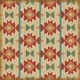 thumbnail image 2 of Wiens, James 12x12 Gold Ornate Wood Framed with Double Matting Museum Art Print Titled - Country Mood Tile VI, 2 of 4