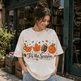 thumbnail image 3 of Tis the Season Comfort Colors Shirt, Cute Fall Pumpkin Graphic Tee, Autumn Football Season Gift for Women, 3 of 6