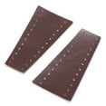 thumbnail image 3 of 2pcs Motorcycle Lever Brake Clutch Cover Microfiber Leather 15-18MM/0.59-0.71inBrown, 3 of 5