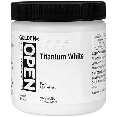UPC: 0738797738058 | Golden Open Acrylic Paint  8 oz  Titanium White