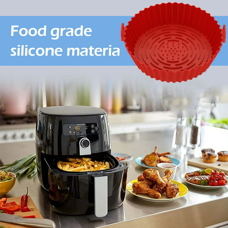 Pot en silicone 2Pcs Air Fryer pour Ninja Foodi Dual Niger