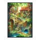 thumbnail image 5 of Hilo Algodón Ecológico Bordado 11CT 3 Hebras Impresión 60x85cm Kit Serie Paisaje Punto Cruz para Casa Jardín, 5 of 9