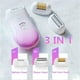 thumbnail image 1 of KEINXS Epilator for Women para Depilación Duradera, Rasuradora Eléctrica Depiladora para Mujer para Bikini, Pierna, Cara, Cuerpo, Cabezal Cortador 3 en 1 (Depilación/afeitado/dermabrasión), 1 of 7