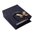 thumbnail image 3 of Toddmomy 5Pcs Wedding Bags Dark Blue Paper with Handles for Christmas and Important Events 8.9x6.9x3.1in, 3 of 8