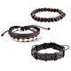 thumbnail image 1 of Pulsera de cuero artificial de moda Personalidad Brazalete de múltiples capas Regalo de joyería, 1 of 1