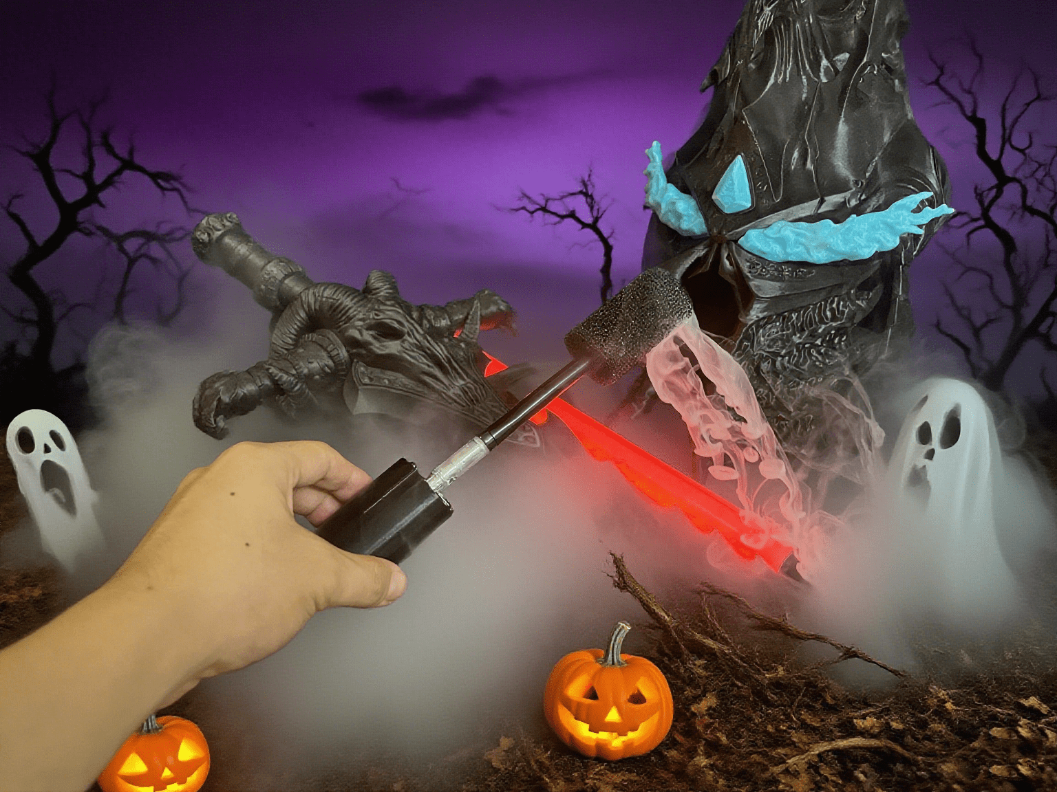 Stagesfogger Portable Handheld Fog Machine with Remote Control
