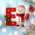 thumbnail image 4 of 26 Letters Christmas Tree Decoration Pendant Christmas Tree Ornaments DIY Christmas Ornaments Christmas Decoration Xmas Tree Hanging Decor, 4 of 6