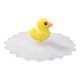 thumbnail image 1 of Tapa de silicona para taza a prueba de polvo reutilizable resistente al calor tapas transparentes (pato) JShteea Libre de BPA, 1 of 7