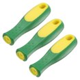 thumbnail image 1 of Uxcell 3-Pack Empuñadura de Goma para Lima, Empuñaduras Redondas de 4.33"/0.21" para Lima de 12" [Verde Amarillo], 1 of 1