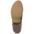 thumbnail image 6 of Journee Womens Rimi Pull On Stacked Heel Booties, Widths Available, 6 of 9