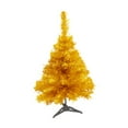 thumbnail image 6 of SHENGXINY 1PCS Small Christmas Tree,Mini Artificial Snow Christmas Tree for Home,Party,Table,Indoor,Outdoor,Winter Decoration 11.8in Gold, 6 of 6