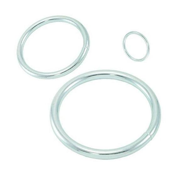 TC International 39217S 0.19 x 1 in. Anneaux en Acier Ronds & 44; 316 Acier Inoxydable - Pack de 20