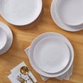 thumbnail image 4 of Stoneware, Rustic Plates and Bowls Set, Dinnerware, Service for 4, Speckled , Dishwasher & Microwave , 16-Piece, 4 of 6