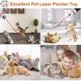 thumbnail image 3 of Green Red violet light interactive Cat Toy Indoor Cat Dog PET pointer Toy Indoor teaser Training Pursuit interactive PET Toy Indoor Cat Dog PET Light, 3 of 4