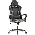 thumbnail image 1 of BestOffice Ergonomic Office Chair, High-Back White, Lumbar Support PC PU Task Ergonomic Executive Swivel for Back Pain Women, Men (Camo), 1 of 7