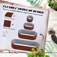 thumbnail image 3 of Outsunny Galvanized Raised Garden Bed Kit, Metal Planter Box with Safety Edging, 76.75" x 23.5" x 16.5", Brown, 3 of 9