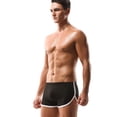 thumbnail image 5 of Men's Boxer Briefs Groomsmen Underwear Men Fashion Briefs My Package Men's Underwear Large Wading Cellblock Men Bulk Comfortable Mens Separating Black XL, 5 of 5