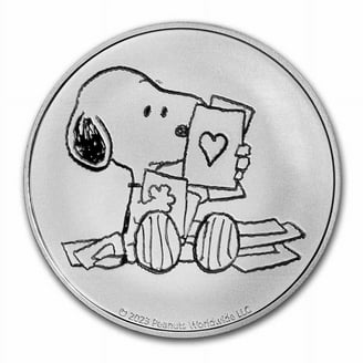 純銀メダル　スヌーピー　バレンタイン　1オンス 57_25a912a1-ef42-44cc-a132-