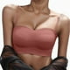 thumbnail image 1 of WILLBEST Brasier Sin Varillas Sujetador De Espalda Baja Para Mujer, Sin Aros, Con Tirantes Finos Convertibles, Bralette Sin Costuras Para Dormir, 1 of 3