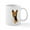 White, variant on CafePress - Basenji 9L034D 09 Mug - 11 oz Ceramic Mug - Novelty Coffee Tea Cup