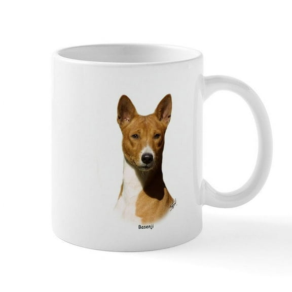 CafePress - Basenji 9L034D 09 Mug - 11 oz Ceramic Mug - Novelty Coffee Tea Cup