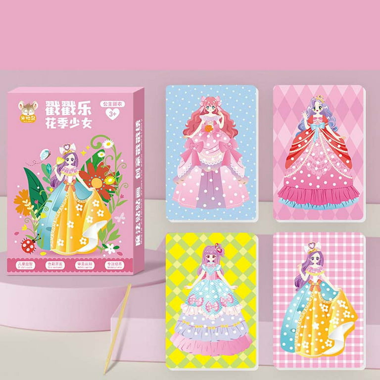 Artcraft Painting Drawing Book for Girls Fairy Poke Art Puzzle