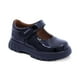 thumbnail image 1 of Zapato escolar Coqueta para niña de charol negro Thunder con perforado, 1 of 7