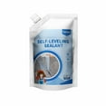 thumbnail image 3 of KCRQLQW Concrete Caulking Adhesive, Self Leveling Sealant, Heavy Duty Crack Filler for Weather Concrete Crack Repair, for Outdoor Use Quick Drying Sealant, 500ml, Black, 3 of 9