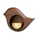 thumbnail image 1 of Timbre de madera para puerta, decoración colgante, timbre de madera para comerciantes Marrón oscuro, 1 of 9