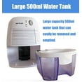 thumbnail image 4 of Bowoshen 215 sq ft Mini Dehumidifier in White - Auto Shut Off, Low Energy Consumption, 4 of 9