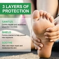 thumbnail image 3 of Antimicrobial Foot Sanitizer, Foot Deodorizer Spray, Defense Foot Wash, Contains Tea Tree Oil, 120ml, 3 of 10