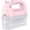 Pink, variant on Hand Mixer Electric Handheld 400W, 5-Speed Lightweight Kitchen Mixer with Storage Case, 5 Stainless Steel Attachments for Baking Cake Egg Cream Food Beater, Turbo+Eject Button, Pink