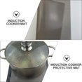 thumbnail image 2 of FUEENIRVA Silicone Induction Cooker Protective Mat for Kitchen with Heat Insulation Light Grey, 2 of 8
