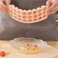 thumbnail image 4 of Ice Grid Mould Heart-shaped Ice Lattice Mold with Lid Stackable Easy to Remove Food Grade Silicone Tray Ice Cube Maker, 4 of 8