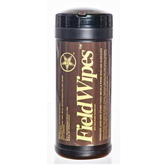 Hygenall Toxic Metal Removing Wipes,Canister,PK12 FS45NRCN