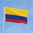 thumbnail image 2 of Colombia Flag Vintage Style Retro Colombian Banner With Metal Grommets Double Sided Printed Flag 3x5 Ft Garden Yard House Flags Greeting Banner Indoor Outdoor Party Home Decor, 2 of 8