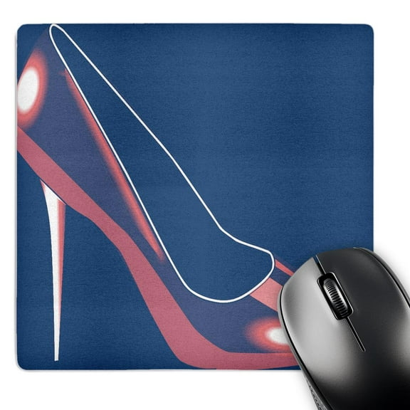 3dRose, Pink High Heel - Fashion - Shoes - Art, MousePad