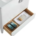 thumbnail image 5 of Venezian Collection - 30" Single White Bathroom Vanity, - Chrome Handles.&nbsp;, 5 of 9