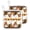 White, variant on Thanksgiving Fall Pot Holders for Kitchen Heatproof Potholder, 2 Pack Turkey Sunflowers Pumpkin Fruit Stripes Hot Pads Multipurpose Oven Pads Terry Cloth Potholders Trivet for Cooking and Baking