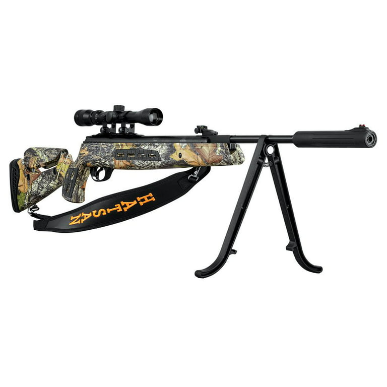 Rifle de aire comprimido Hatsan Mod 125 Sniper Camo Vortex QE (Quiet  Energy) calibre .22 con mira telescópica 3-9X32 incluida y paquete de 250  balines (balines calibre/peso .22/12.96 granos) y tela 4U portátil