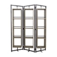 thumbnail image 3 of Yosemite Home Decor Arlo Large Contemporary Wood Shelving Unit in Brown, 3 of 5