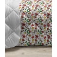 thumbnail image 3 of Christmas Down Alternative Comforter, Theme Xmas Cartoon Pattern Bear Deer Owl Birds Tree Snowflakes Image, Microfiber Quilt for All Season, 5 Sizes, Multicolor, by Ambesonne, 3 of 3