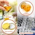 thumbnail image 4 of Mini tarro de miel hexagonal de cristal，Paquete de 30 frascos para miel con cuchara, colgantes de abeja, cuerda de cáñamo, bolsa de regalo y etiqueta, para regalos de bodas y fiestas, 4 of 4