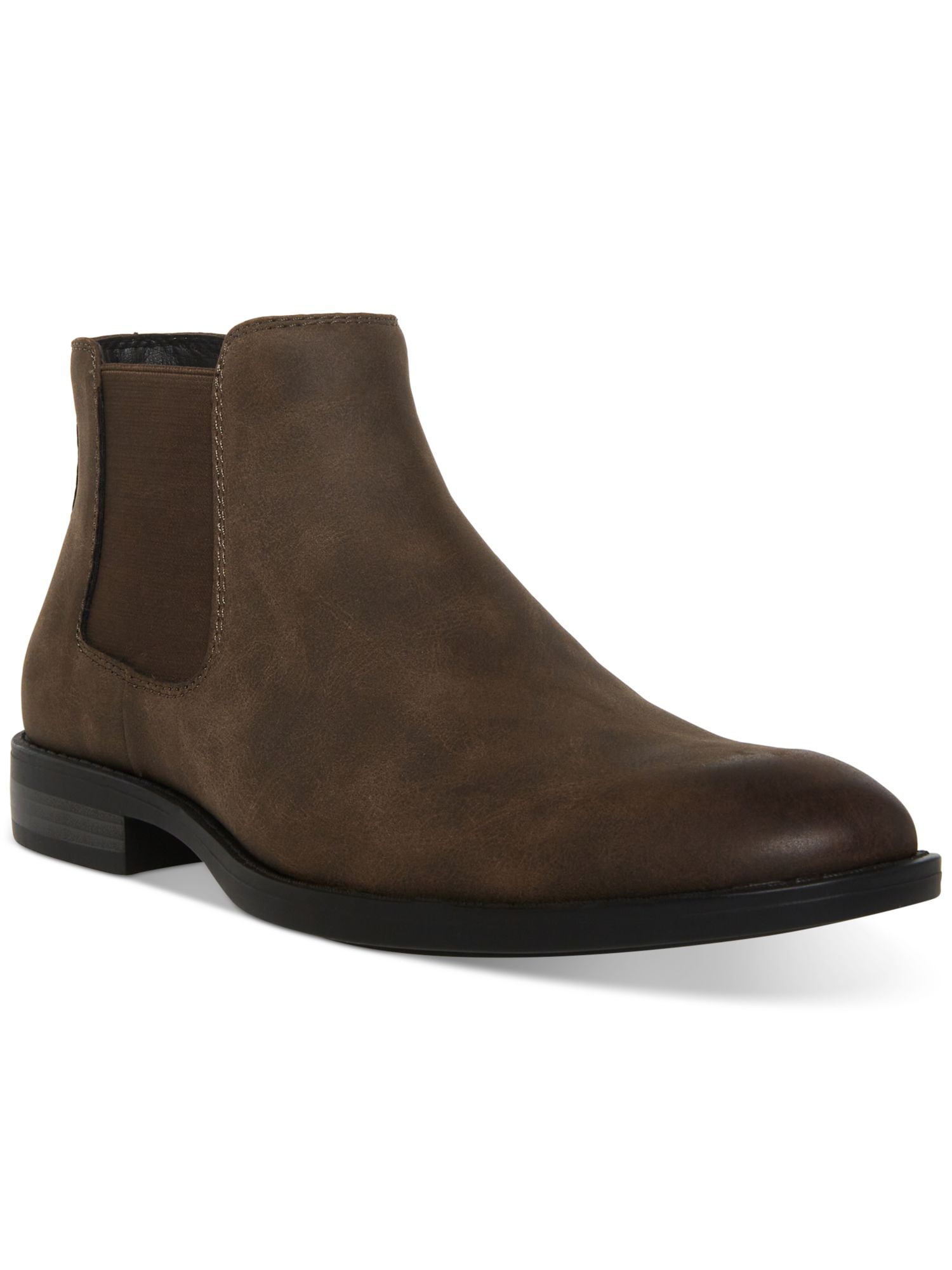 MADDEN Mens Green Cushioned Goring Maxxin Round Toe Block Heel Chelsea 10 Amazon.com: MADDEN Mens Green Cushioned Goring Maxxin Round  main image 4