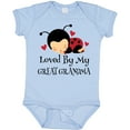 thumbnail image 3 of Inktastic Loved by My Great Grandma Girls Baby Bodysuit, 3 of 5