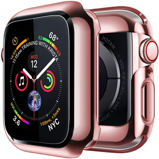 atFoliX 3x Screen Protector compatible with Apple Watch SE 44mm  clear&flexible Protector Film
